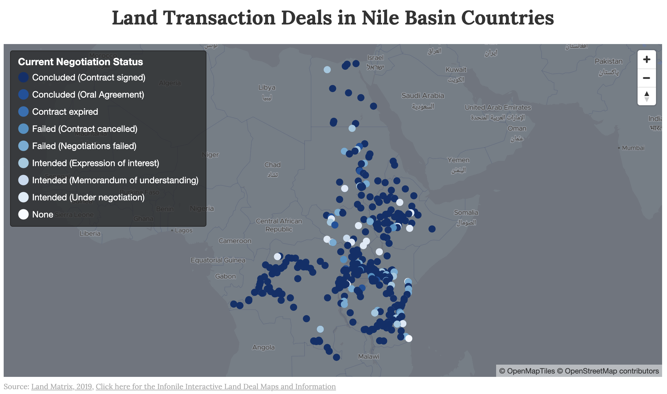 Land Deals Map